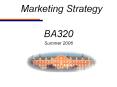 BA320 PowerPoint PPT Presentation