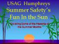 USAG Humphreys Summer Safetys Fun In the Sun PowerPoint PPT Presentation