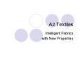 A2 Textiles PowerPoint PPT Presentation