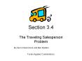 The Traveling Salesperson Problem PowerPoint PPT Presentation