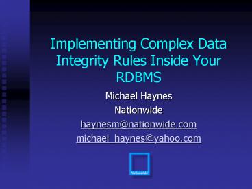 presentation player overlay