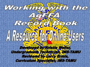 The Journal of Activities