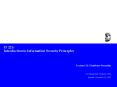 IT 221: Introduction to Information Security Principles PowerPoint PPT Presentation