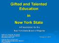 Gifted and Talented Education PowerPoint PPT Presentation