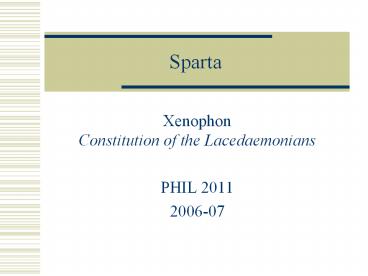 Sparta
