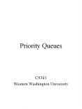 Priority Queues PowerPoint PPT Presentation