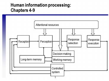 Human information processing: Chapters 49 presentation | free to view