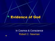 Evidence of God