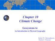 Chapter 10 Climate Change