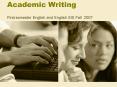 Academic Writing PowerPoint PPT Presentation
