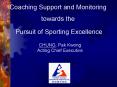 Coaching Support and Monitoring towards the PowerPoint PPT Presentation