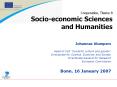 Cooperation, Theme 8 Socio-economic Sciences and Humanities PowerPoint PPT Presentation