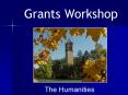 Grants Workshop PowerPoint PPT Presentation
