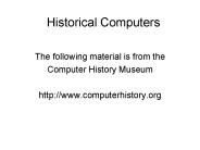 The following material is from the