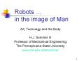 Robots in the image of Man PowerPoint PPT Presentation