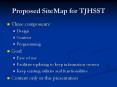Proposed SiteMap for TJHSST PowerPoint PPT Presentation