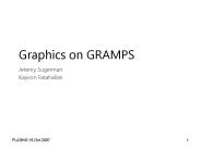 Graphics on GRAMPS