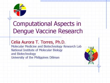 Computational Aspects in Dengue Vaccine Research