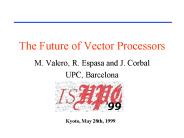 The Future of Vector Processors