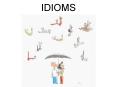 IDIOMS PowerPoint PPT Presentation