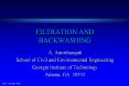 FILTRATION AND BACKWASHING PowerPoint PPT Presentation