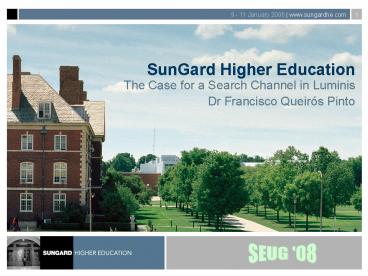 SunGard Higher Education