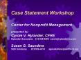 Case Statement Workshop PowerPoint PPT Presentation