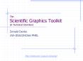 The Scientific Graphics Toolkit A Technical Overview PowerPoint PPT Presentation