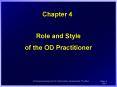 Role and Style PowerPoint PPT Presentation