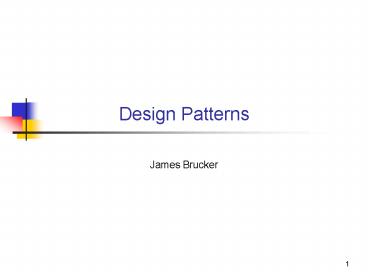 Design Patterns presentation | free to view