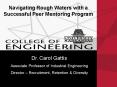 Navigating Rough Waters with a Successful Peer Mentoring Program PowerPoint PPT Presentation