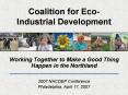 Coalition for EcoIndustrial Development PowerPoint PPT Presentation