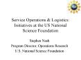 Service Operations PowerPoint PPT Presentation
