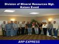 Division of Mineral Resources Mgt. Kaizen Event PowerPoint PPT Presentation