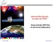 GammaRay Bursts as seen by FGST PowerPoint PPT Presentation