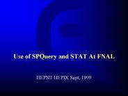 HEPNTHEPIX Sept, 1999