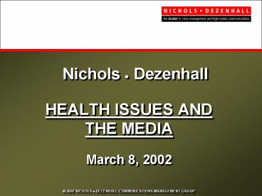 Nichols Dezenhall