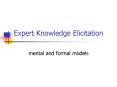 Expert Knowledge Elicitation PowerPoint PPT Presentation