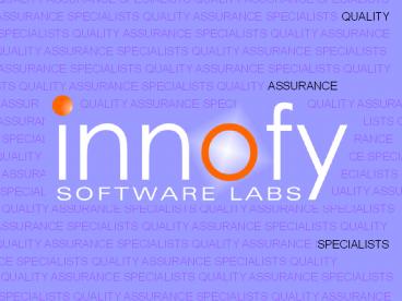 Business Plan for A Software Quality Assurance Company