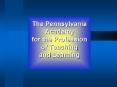 The Pennsylvania Academy for the Profession of Teaching and Learning PowerPoint PPT Presentation