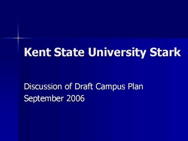 Kent State University Stark