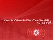 University of Hawai