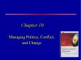 Managing Politics, Conflict, PowerPoint PPT Presentation
