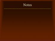 Notes