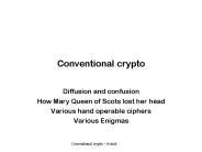 Conventional crypto