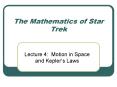 The Mathematics of Star Trek PowerPoint PPT Presentation