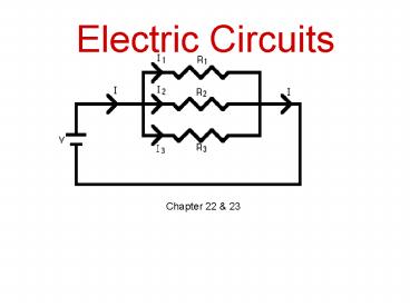 Electric Circuits