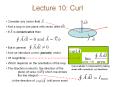 Lecture 10: Curl PowerPoint PPT Presentation