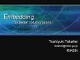 Embedding for better collaborations PowerPoint PPT Presentation
