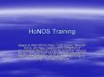 HoNOS Training PowerPoint PPT Presentation